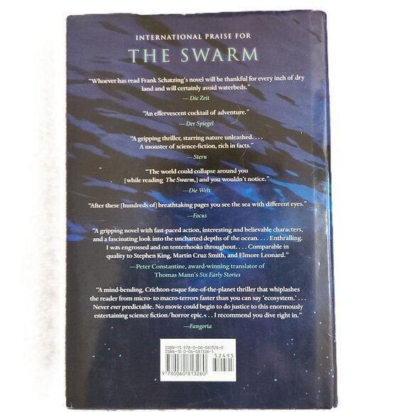 The Swarm : A Novel Hardcover Frank Schatzing HCDJ - Picture 2 of 8